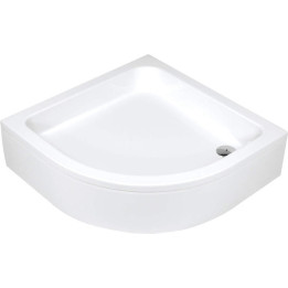 BRODZIK AKRYLOWY PÓłOKRĄGłY 80 CM BIAłY KTU 032B