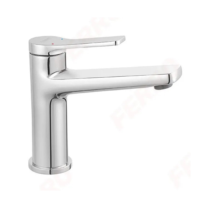 STRATOS BATERIA UMYWALKOWA STOJĄCA, KOREK METALOWY CLICK-CLACK, CHROM