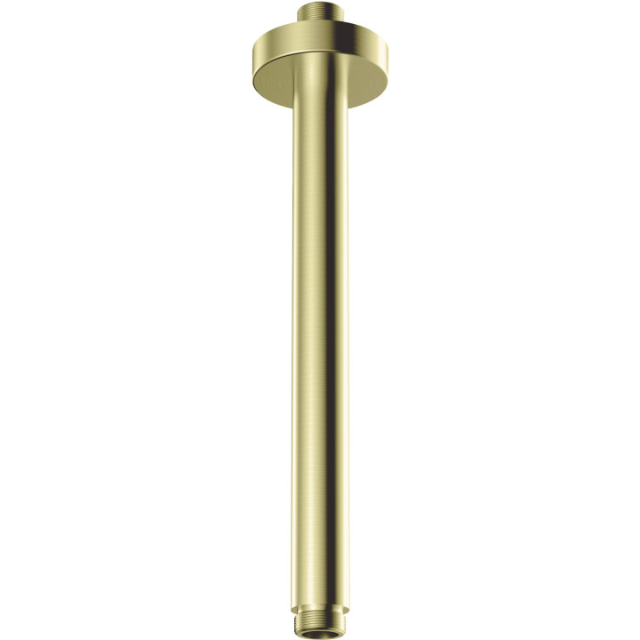 WYLEWKA SUFITOWA OKRĄGłA - 250 MM STAłA ZłOTY SZCZOTKOWANY CASCADA NAC R42K