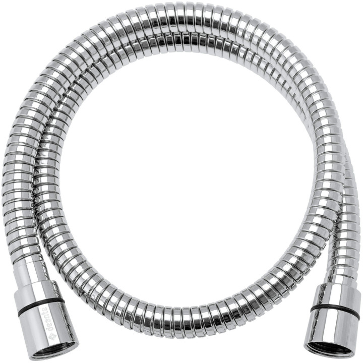 WĄŻ PRYSZNICOWY ROZCIĄGLIWY 80 CM CHROM NDA 181W