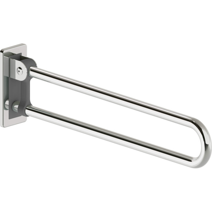 UCHWYT ŚCIENNY SKłADANY - 85 CM STAL, ANTRACYT NIL 043D
