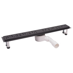ORA ODPłYW LINIOWY 70CM, CZARNY