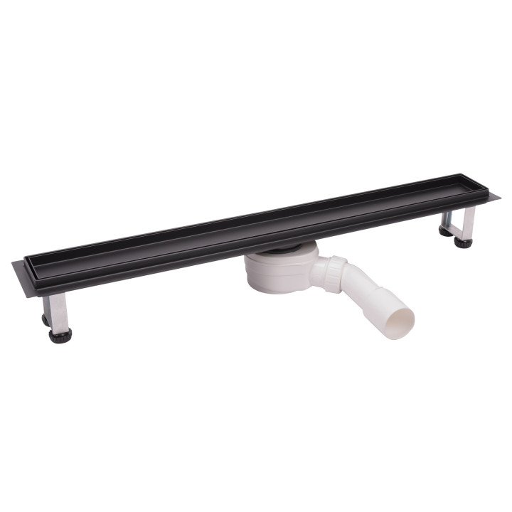 ODPłYW LINIOWY POD PłYTKĘ 70CM, CZARNY