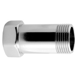 PRZEDłUŻKA DO BATERII ŚCIENNEJ, 3-4", CHROMOWANA