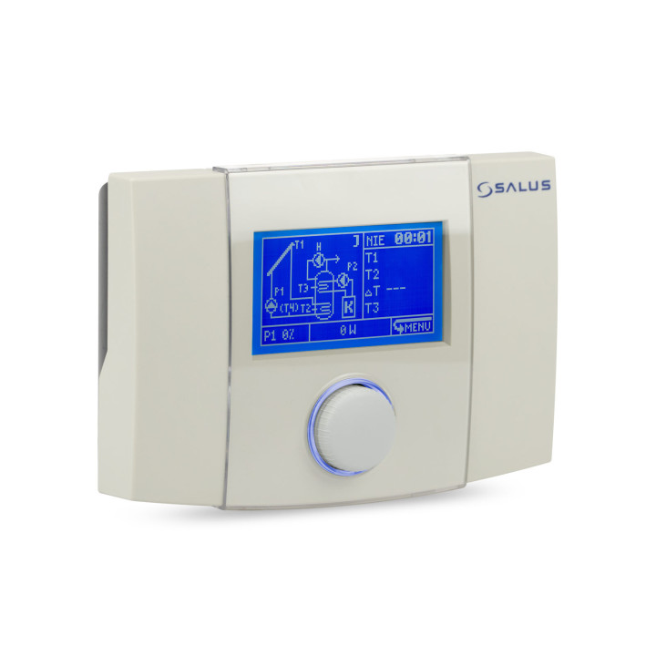 REGULATOR DO KOLEKTORÓW SOLARNYCH Z WYŚWIETLACZEM LCD (12 SCHEMATÓW) + PWM