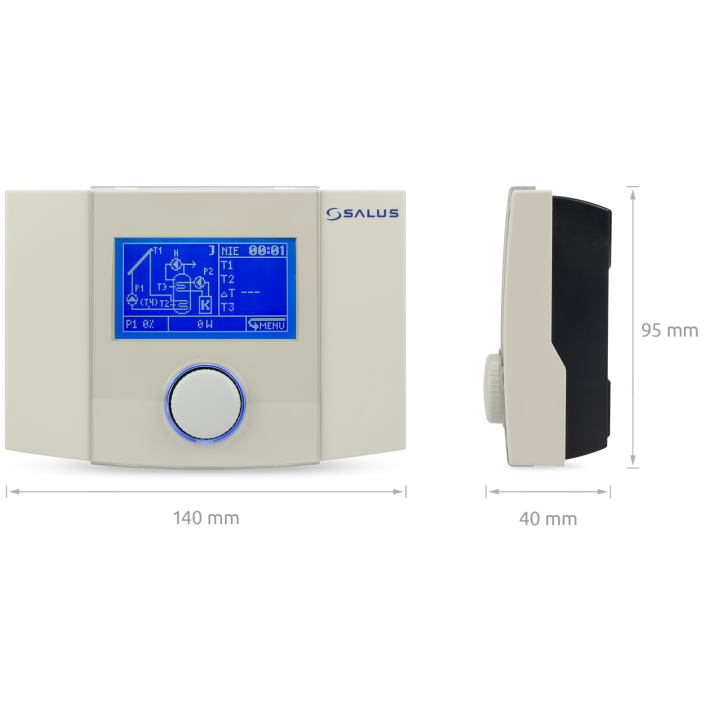 REGULATOR DO KOLEKTORÓW SOLARNYCH Z WYŚWIETLACZEM LCD (12 SCHEMATÓW) + PWM