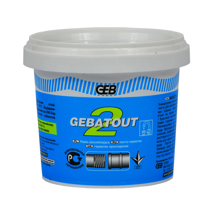 PASTA USZCZELNIAJĄCA GEBATOUT 2 - 500 G WODA C.O. GAZ