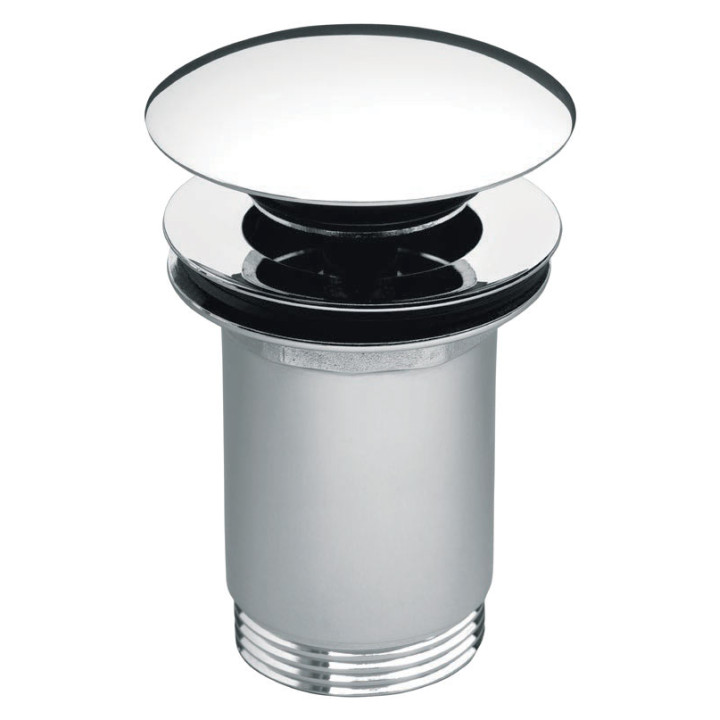 ROTONDO ZAWÓR SPUSTOWY BEZ PRZELEWU, CLICK-CLACK, 5/4", CHROM