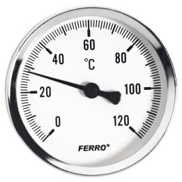 TERMOMETR 80 MM 1-2" AXIALNY 0-120°C