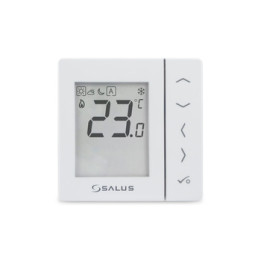 DOBOWY, ELEKTRONICZNY REGULATOR TEMPERATURY, BIAłY, PODTYNKOWY, 230V, KOMPATYBILNY Z URZĄDZENIAMI SERII EXPERT NSB
