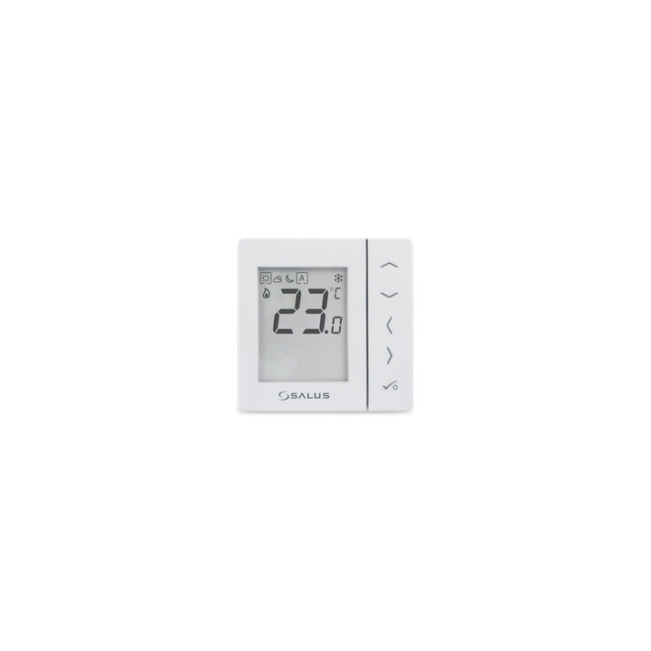 DOBOWY, ELEKTRONICZNY REGULATOR TEMPERATURY, BIAłY, PODTYNKOWY, 230V, KOMPATYBILNY Z URZĄDZENIAMI SERII EXPERT NSB