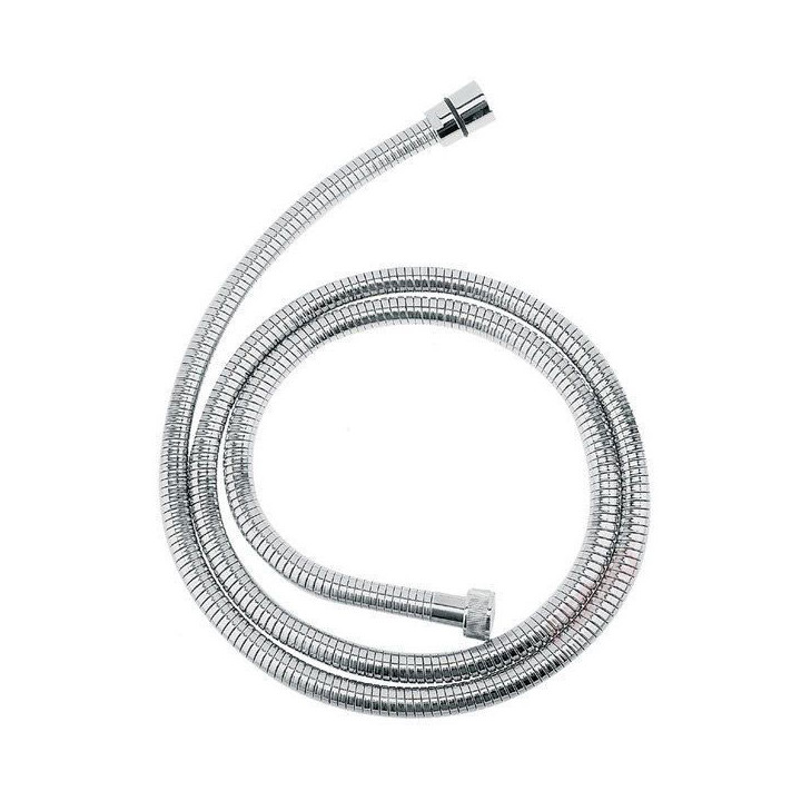 WĄŻ NATRYSKOWY W OPLOCIE METALOWYM L - 150CM, CHROM