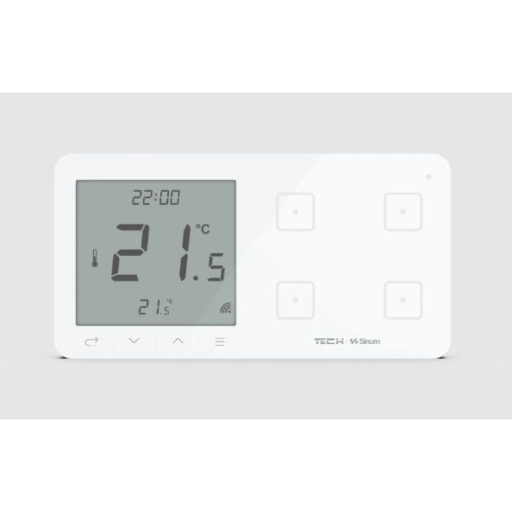 CZTEROPOLOWY DOTYKOWY SZKLANY WłĄCZNIK Z REGULATOREM TEMPERATURY WSR-04