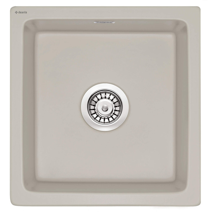 ZLEWOZMYWAK CERAMICZNY 1-KOMOROWY CAPPUCCINO STAL ZCB C103