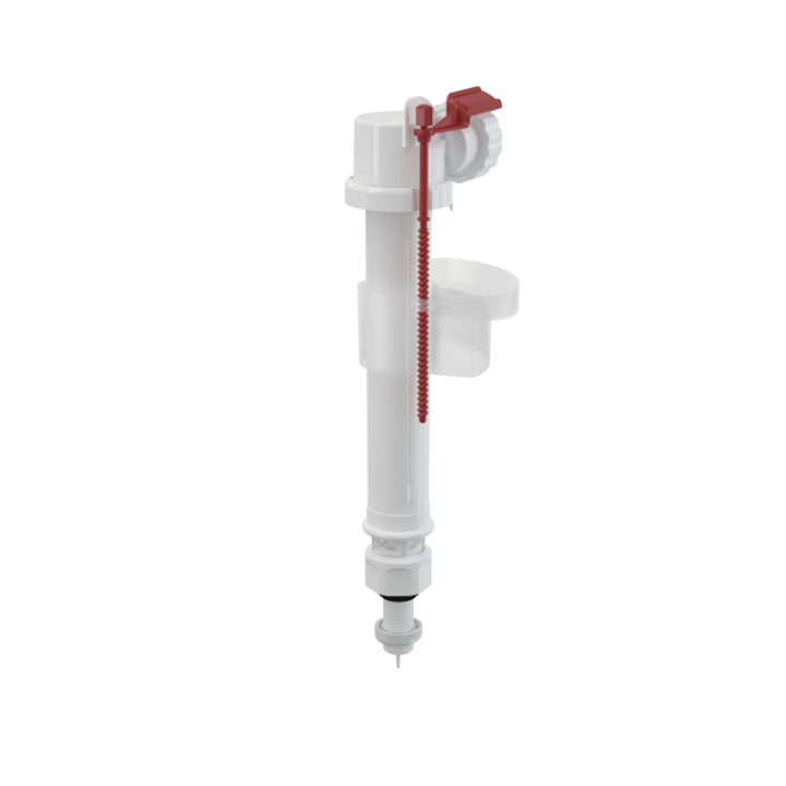ZAWÓR DOLNOZASILAJĄCY CERAMICZNY 3/8" REGULOWANY Z FILTREM ABS 265-345MM