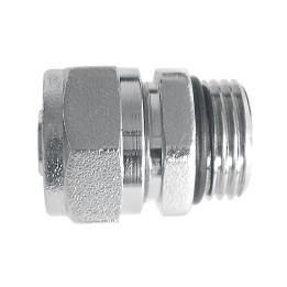 ZłĄCZKA ZACISKOWA DO RUR MIEDZIANYCH 15X1-2" NIKLOWANA