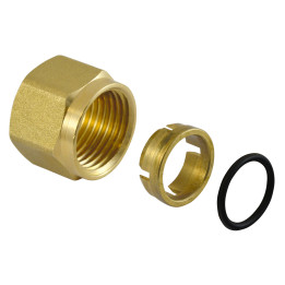 ZłĄCZKA ZACISKOWA 1-2" DO RUR MIEDZIANYCH 15 MM (KPL. 2 SZT.)