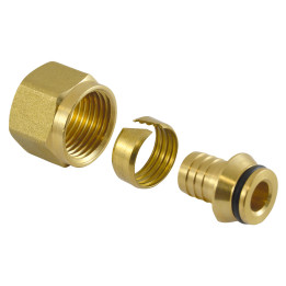 ZłĄCZKA ZACISKOWA 1-2" DO RUR Z TWORZYWA 16X2 MM