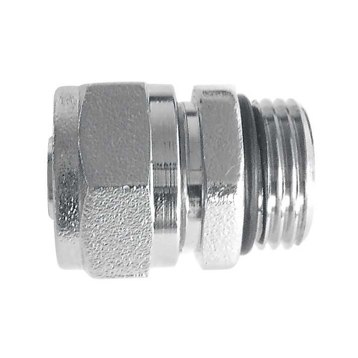 ZłĄCZKA ZACISKOWA DO RUR WIELOWARSTWOWYCH 16X1-2" NIKLOWANA