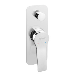 STRATOS BATERIA NATRYSKOWA PODTYNKOWA, 2-FUNKCYJNA, CHROM