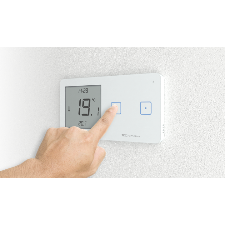 DWUPOLOWY PRZEWODOWY DOTYKOWY SZKLANY WŁĄCZNIK Z REGULATOREM TEMPERATURY WSR-02M