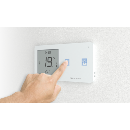 PRZEWODOWY DWUPOLOWY DOTYKOWY SZKLANY WŁĄCZNIK ROLET Z REGULATOREM TEMPERATURY WZR-02M