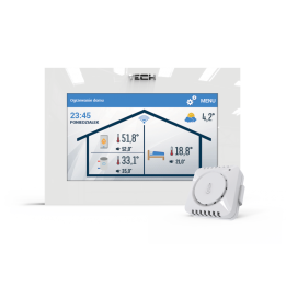 REGULATOR POKOJOWY Z KOMUNIKACJĄ OPENTHERM CZARNY