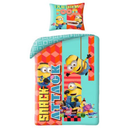 POŚCIEL MINIONKI MIN-0235BL MIKROFIBRA