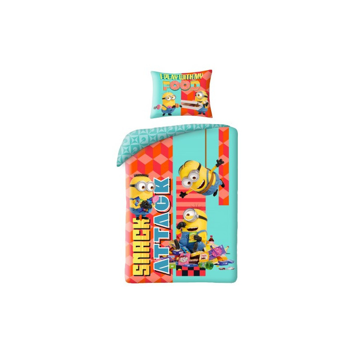POŚCIEL MINIONKI MIN-0235BL MIKROFIBRA