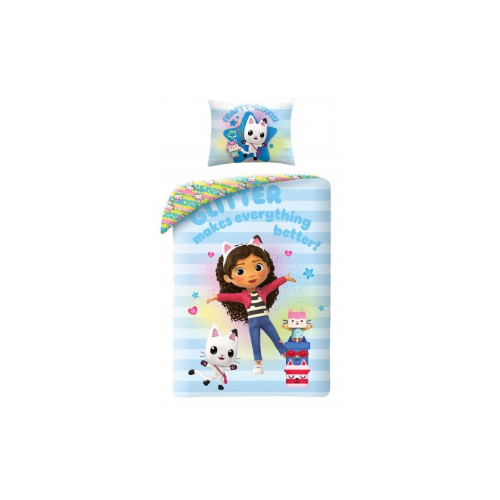 POŚCIEL GABBY'S DOLLHOUSE GAB-0808BL