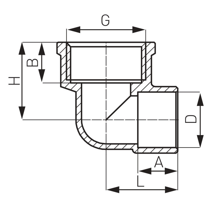 KOLANKO PRZEJŚCIOWE DO WLUTOWANIA GW 35 X 1 1-4"