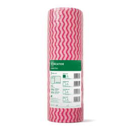 MERCATOR CLEAN FALA PINK 25SZT, CZYŚCIWO PROFESJONALNE, WISKOZA, POLIESTER, RÓŻOWE
