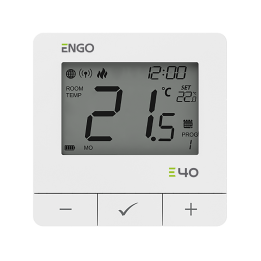 PROGRAMOWANY, INTERNETOWY REGULATOR TEMPERATURY, NATYNKOWY, BATERYJNY, ZIGBEE/868MHZ