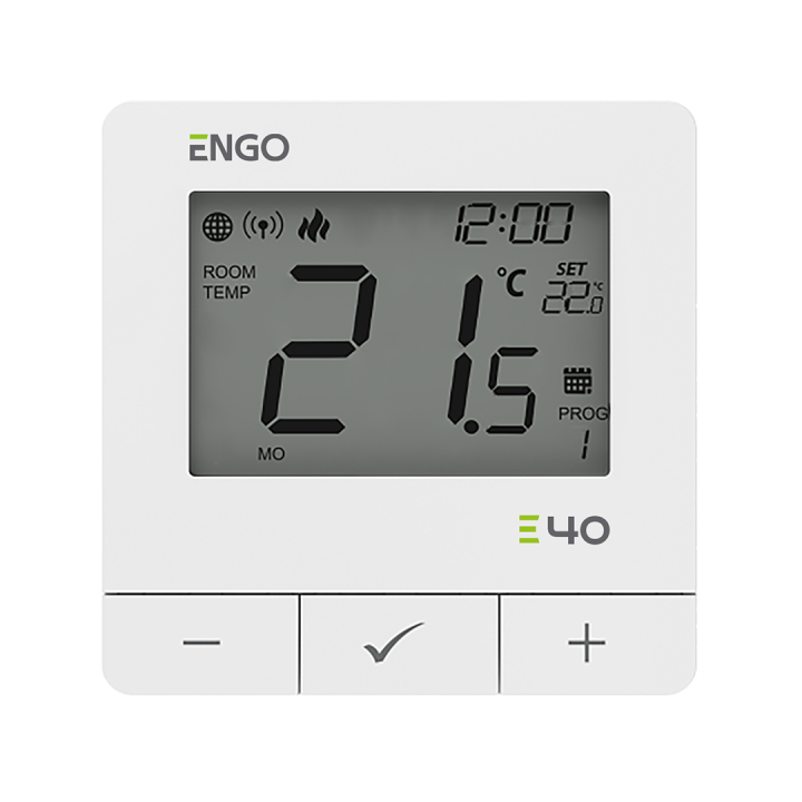 PROGRAMOWANY, INTERNETOWY REGULATOR TEMPERATURY, NATYNKOWY, 230V, ZIGBEE/868MHZ