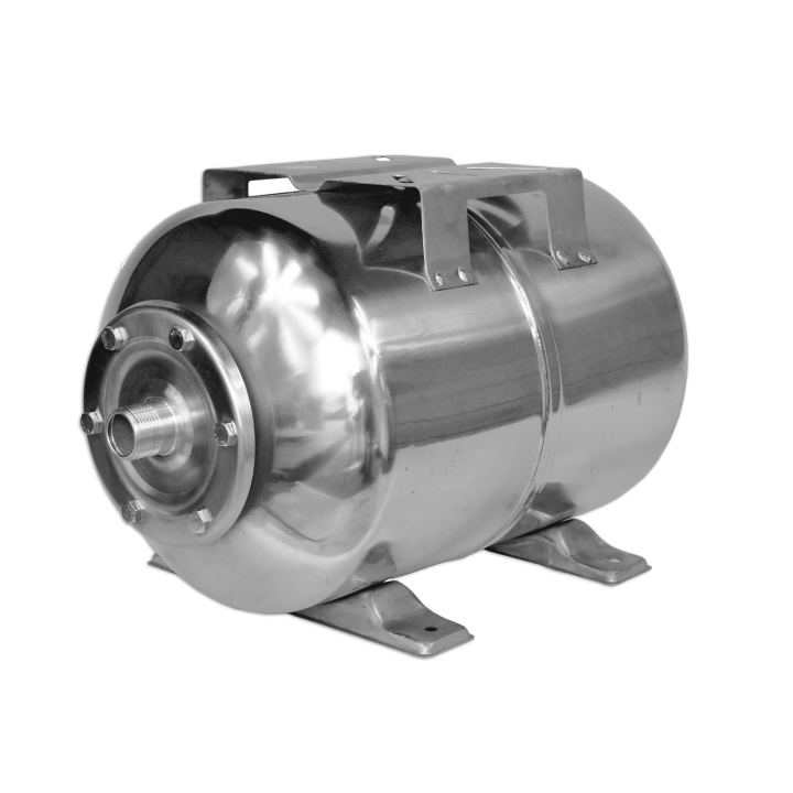 ZBIORNIK PRZEPONOWY 100 INOX POZIOMY