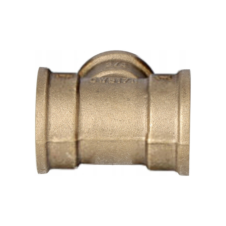 TRÓJNIK REDUKCYJNY MOSIĘŻNY 1" X 3-4" X 1" ŻÓŁTY