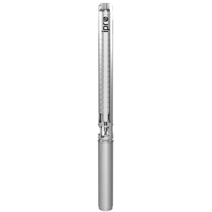 4" SPINOX 3-18 (1,1 KW, 230V) POMPA GŁĘBINOWA Z SILNIKIEM WODNYM IPRO