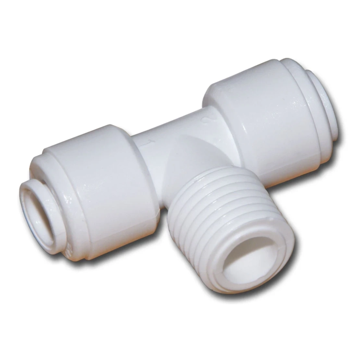 SZYBKOZŁĄCZKA TRÓJNIK 1/4 CALA WĘŻYK X 1/4 CALA GZ X 1/4 CALA WĘŻYK USTM Q-MBT0404