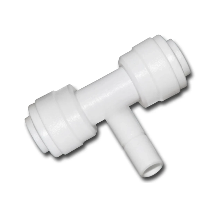 SZYBKOZŁĄCZKA TRÓJNIK 1/4 CALA WĘŻYK X 1/4 CALA WTYK X 1/4 CALA WĘŻYK USTM Q-SBT0404