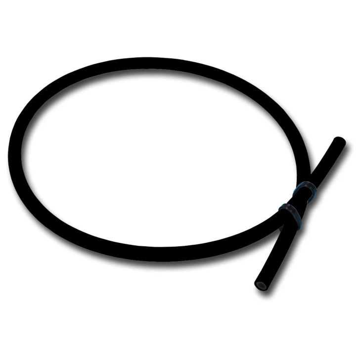 CZARNY WĘŻYK 1/4 CALA (6,4 MM) DO FILTRÓW WODY I LODÓWEK USTM TUBE14B