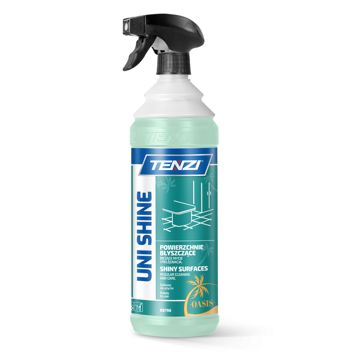 UNI SHINE OASIS 1L - ŚRODEK DO BŁYSZCZĄCYCH POWIERZCHNI O ŚWIEŻYM ZAPACHU