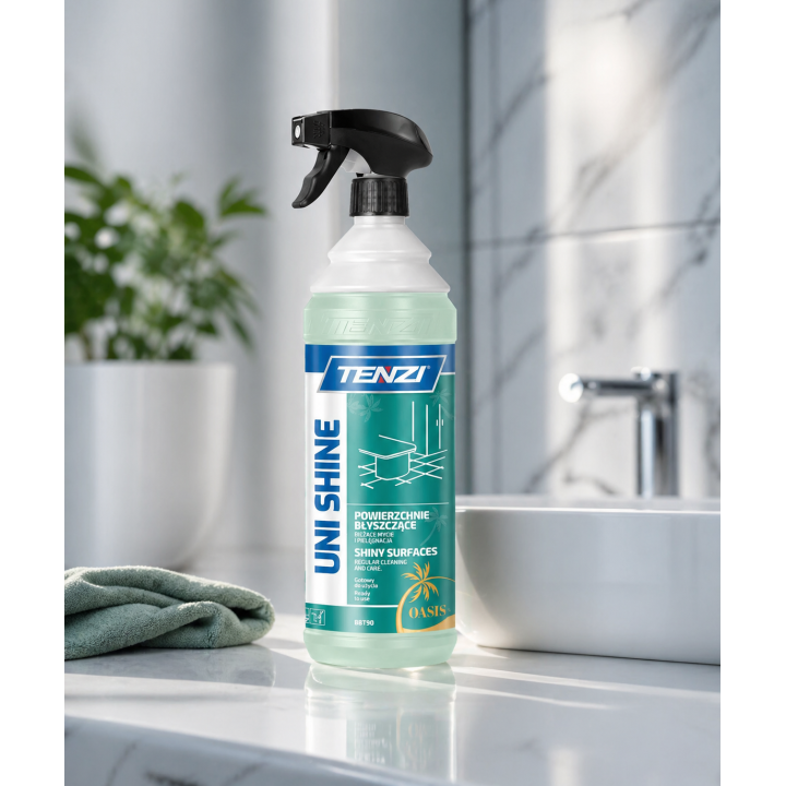 UNI SHINE OASIS 1L - ŚRODEK DO BŁYSZCZĄCYCH POWIERZCHNI O ŚWIEŻYM ZAPACHU