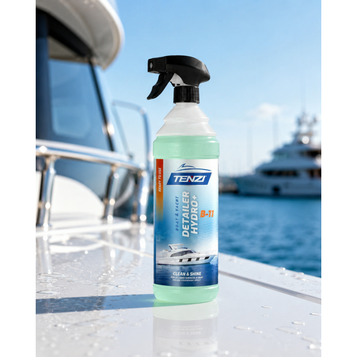 SZCZEGÓŁOWY PREPARAT HYDROFOBOWY HYDRO+ B-11 1L: UV OCHRONA I BŁYSK ŁODZI
