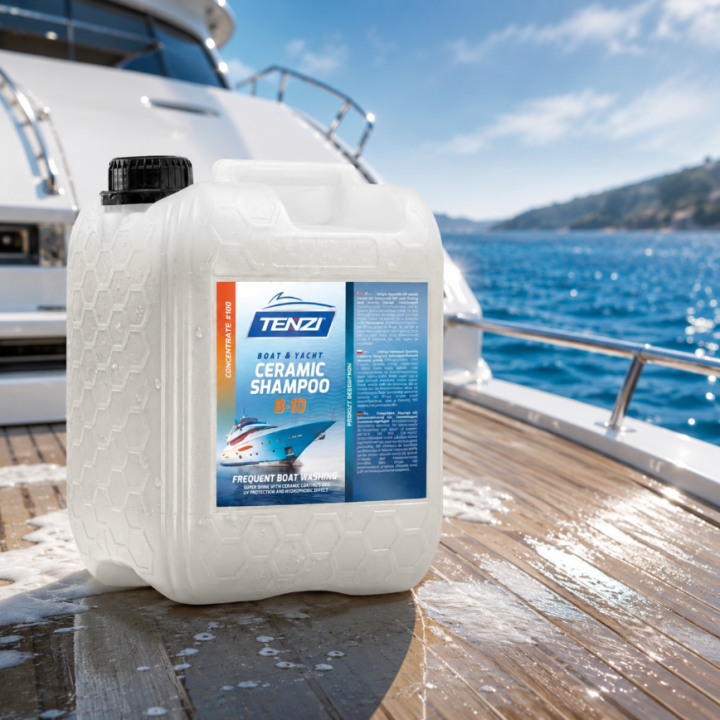 CERAMICZNY SZAMPON DO ŁODZI Z POWŁOKĄ KWARCOWĄ B-10, KONCENTRAT 5L