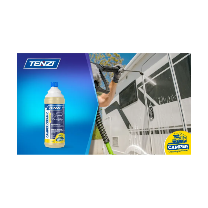 SZAMPON CERAMICZNY DO KAMPERÓW 1L - OCHRONA UV, HYDROFOBOWY POŁYSK, NANO FORMUŁA
