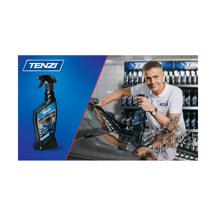 PROFESJONALNY PŁYN DO SZYB SAMOCHODOWYCH HYDRO+ 0.6L PERFEKCYJNA CZYSTOŚĆ