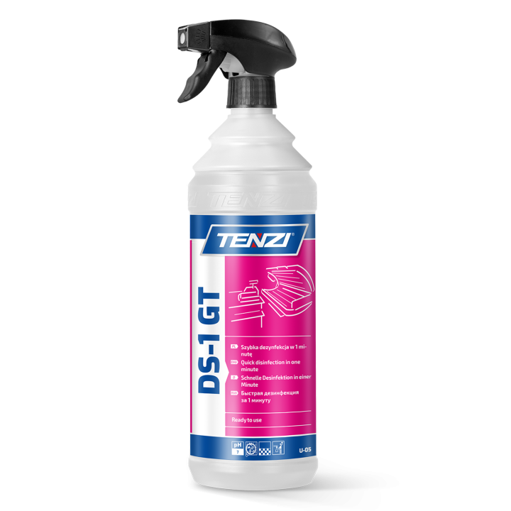 DEZYNFEKTANT SPRAY DO POWIERZCHNI 1L DLA GASTRONOMII I KOSMETYKI