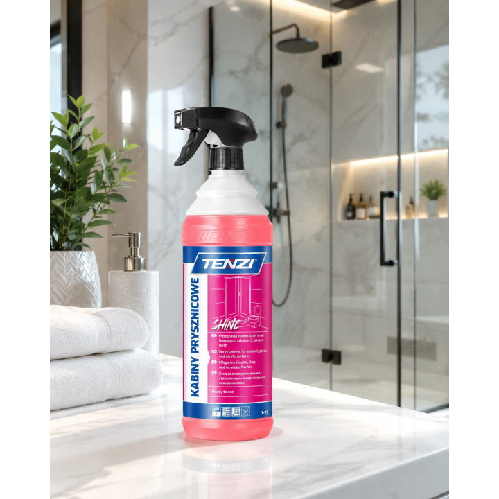 PREPARAT DO MYCIA I NABŁYSZCZANIA KABIN PRYSZNICOWYCH SHINE SUPREME 1L
