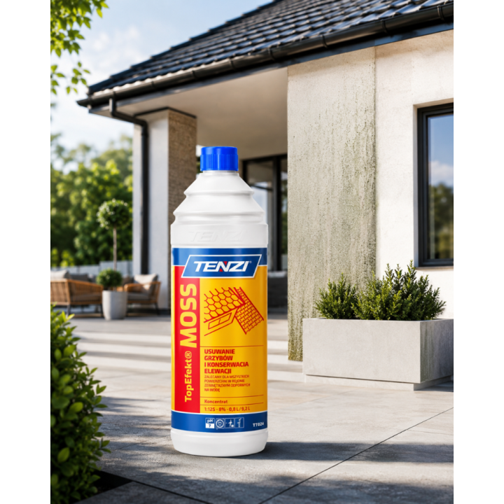 PREPARAT TOPEFEKT® 1L DO USUWANIA GRZYBÓW I MCHÓW Z ELEWACJI I DACHÓW