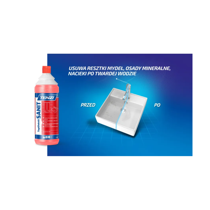 GEL SANITARNY TOPEFEKT® SANIT 10L DO CODZIENNEGO MYCIA I PIELĘGNACJI powierzchni